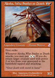 Alesha, Who Smiles at Death