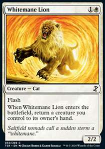 Whitemane Lion