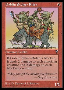 Goblin Swine-Rider