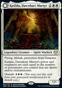 Katilda, Dawnhart Martyr // Katilda's Rising Dawn