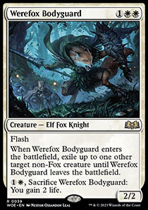 Werefox Bodyguard