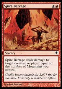 Spire Barrage