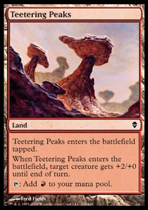 Teetering Peaks