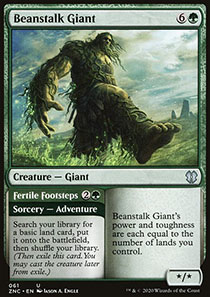 Beanstalk Giant // Fertile Footsteps